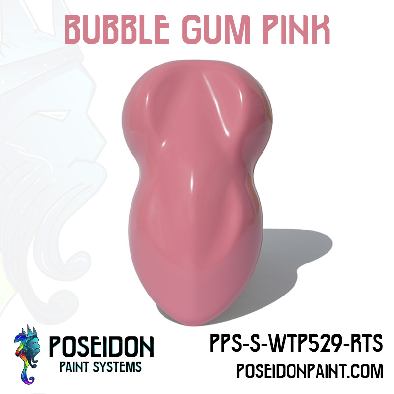 Bubble Gum Pink Poseidon Paint Poseidon paint