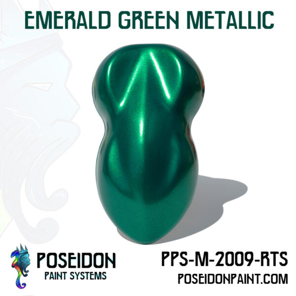 Emerald Green Metallic Poseidon Paint Poseidon paint