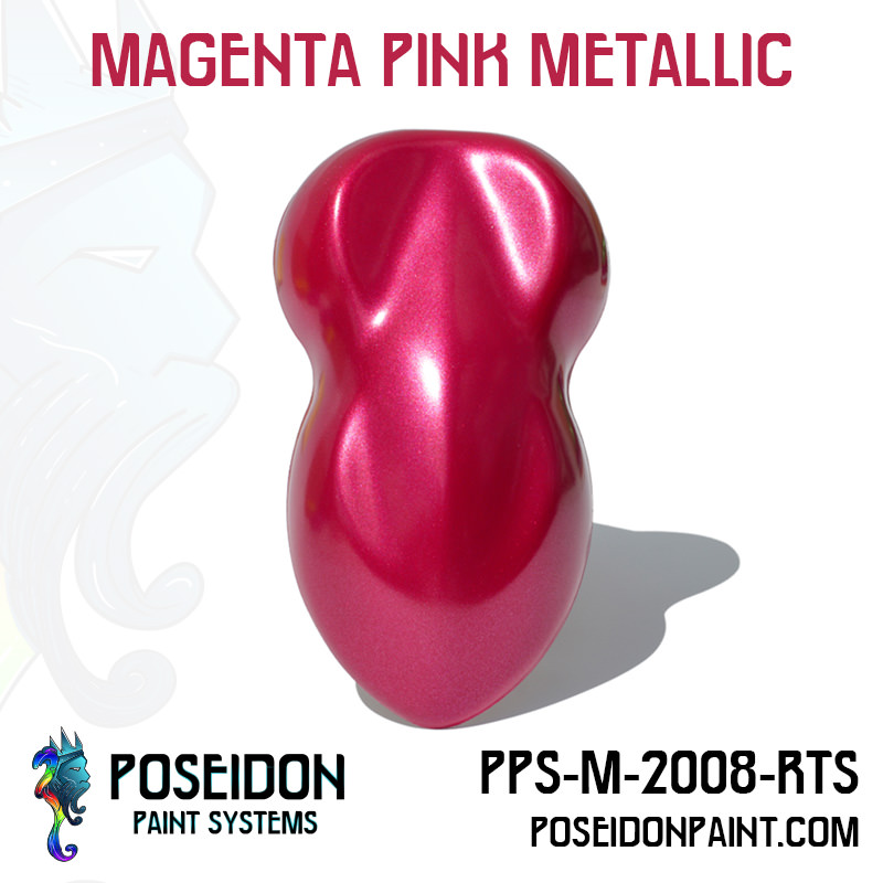 Magenta Pink Metallic Poseidon Paint Poseidon paint