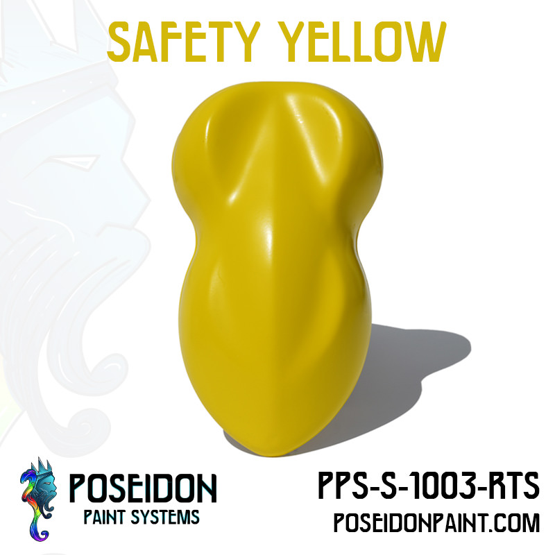 Safety Yellow Poseidon Paint Poseidon paint