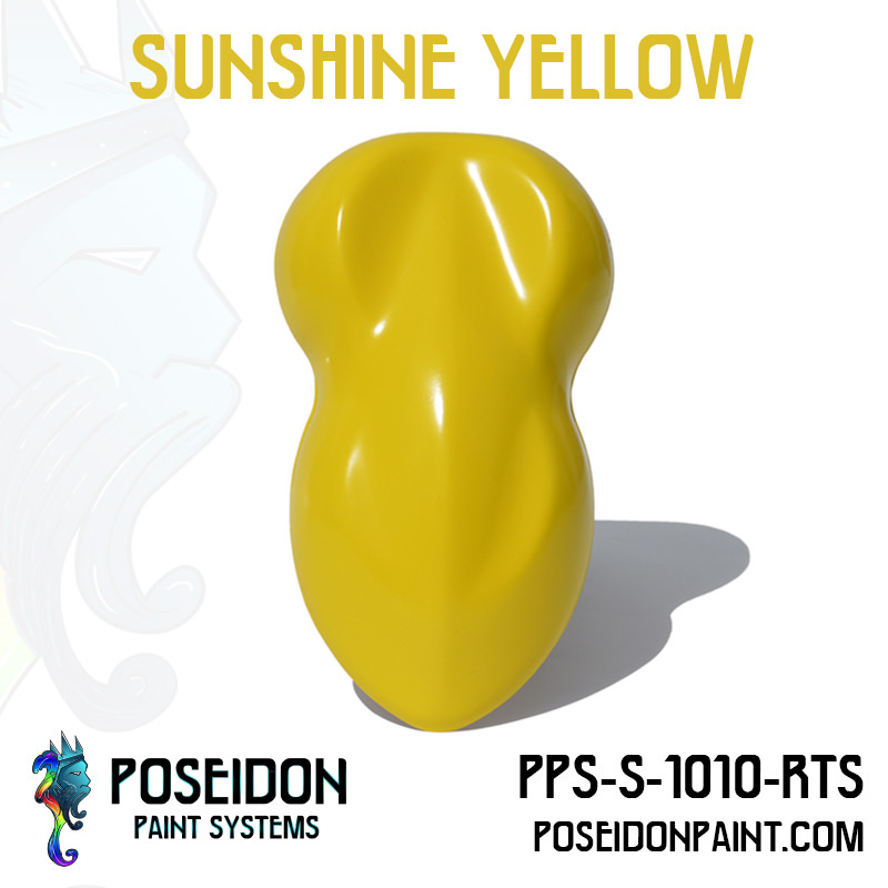 Sunshine Yellow Poseidon Paint Poseidon paint