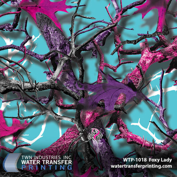 WTP-1018 Foxy Lady hydrographic film