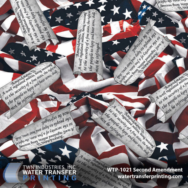 WTP-1021 Second Amendment hydrographic film