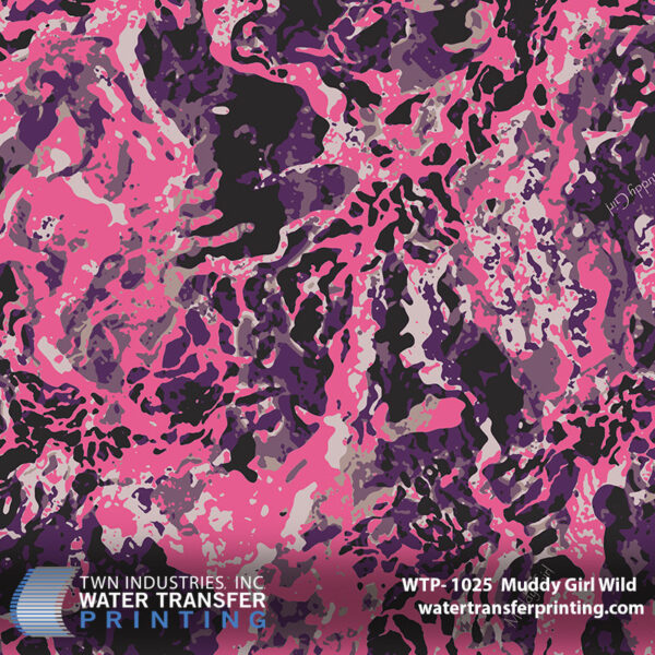 WTP-1025 Muddy Girl Wild hydrographic film