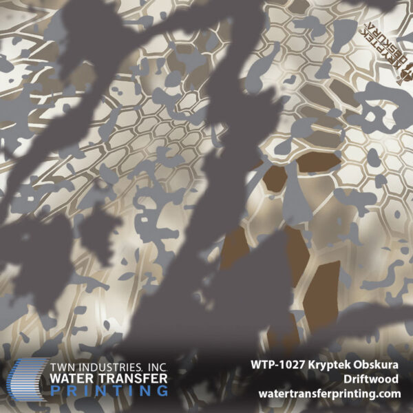 WTP-1027 Kryptek Obskura Driftwood hydrographic film