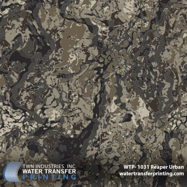 WTP-1031 Veil Camo Reaper Urban hydrographic film