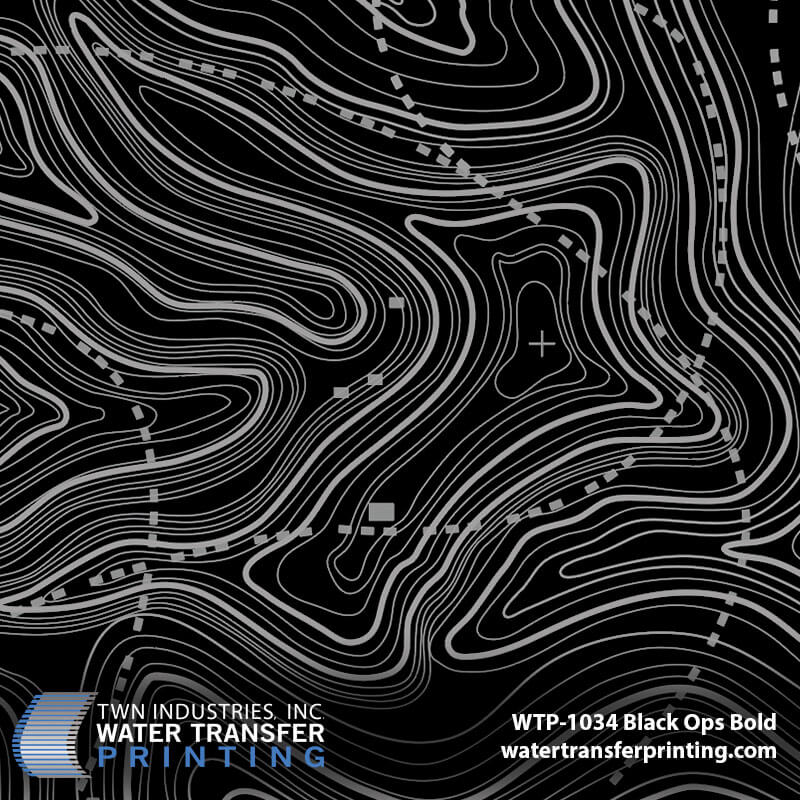 WTP-1034WB Black Ops Bold hydrographic film