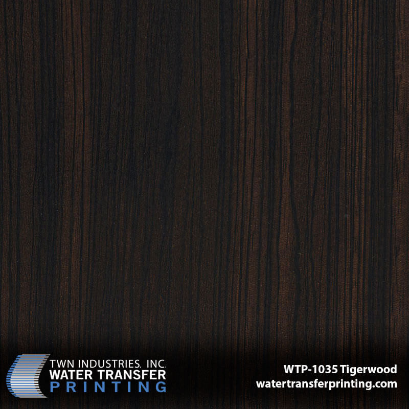 WTP-1035 Tigerwood hydrographic film