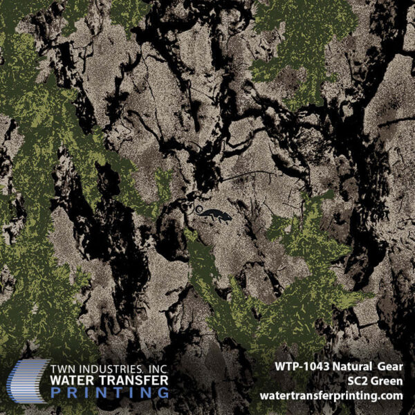 WTP-1043 Natural Gear SC2 Green hydrographic film