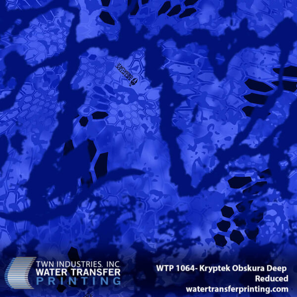 WTP-1064 Kryptek Obskura Deep Reduced hydrographic film