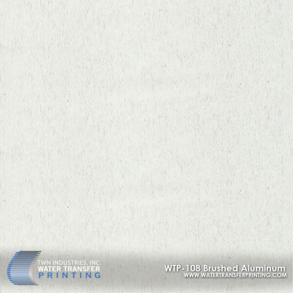 WTP-108 Brushed Aluminum hydrographic film