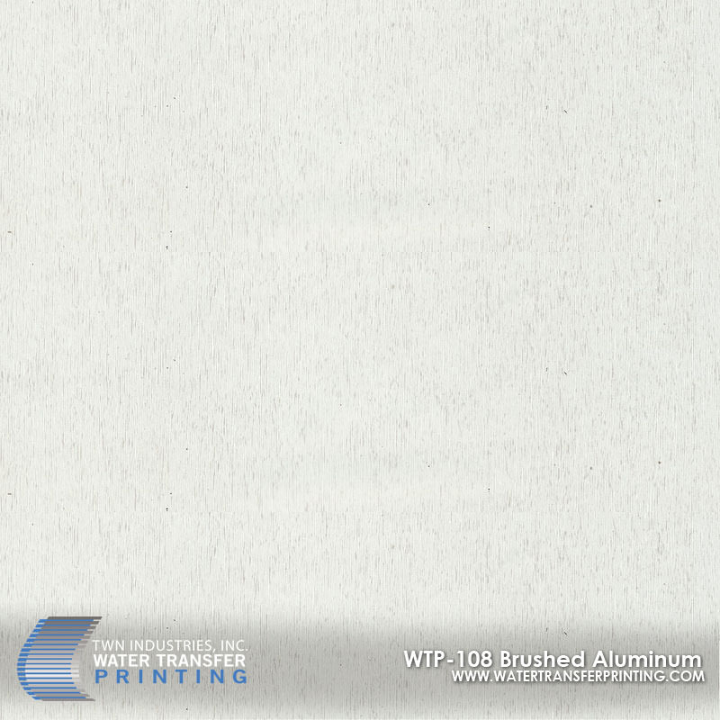 WTP-108 Brushed Aluminum hydrographic film