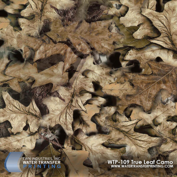 WTP-109 True Leaf Camo hydrographic film