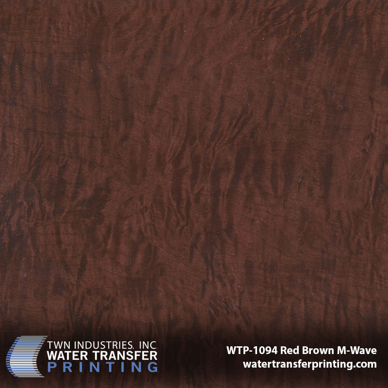WTP-1094 Red Brown M Wave hydrographic film