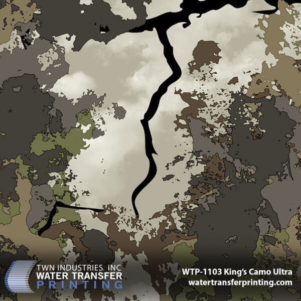 WTP-1103 Kings Camo Ultra hydrographic film