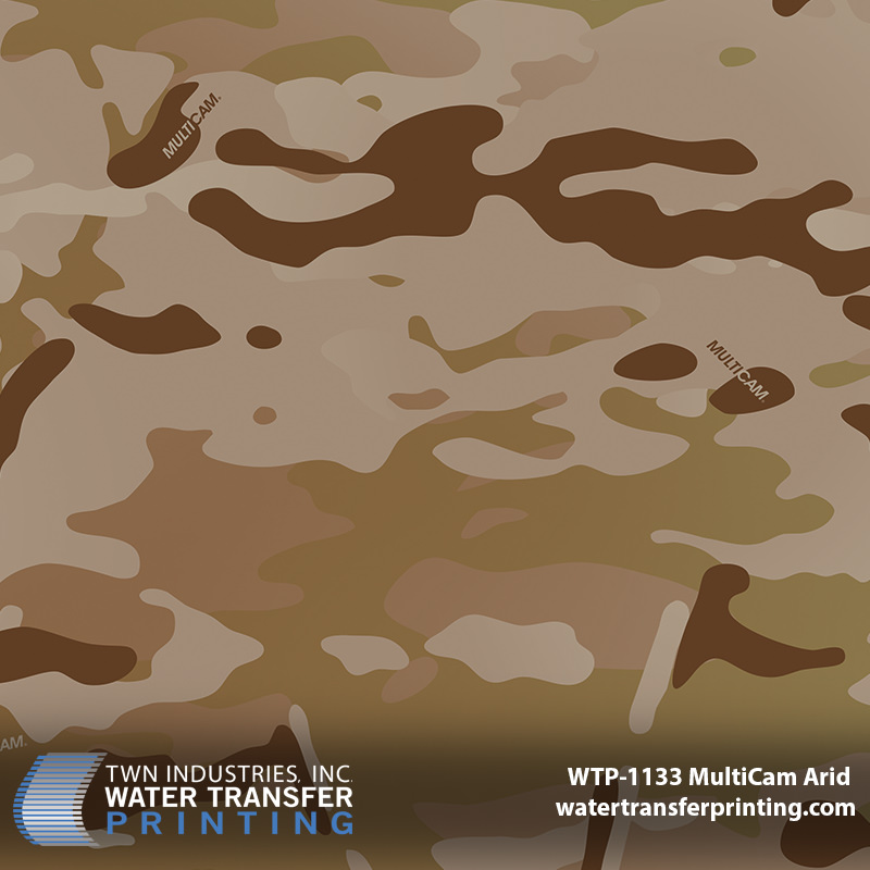 WTP-1133 MultiCam Arid hydrographic film