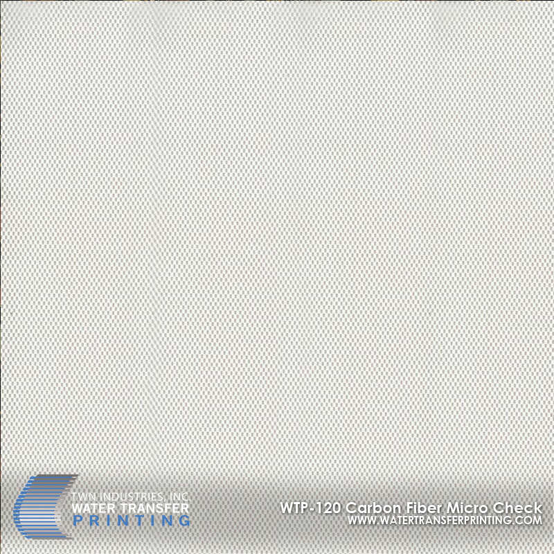 WTP-120 Carbon Fiber Micro Check hydrographic film