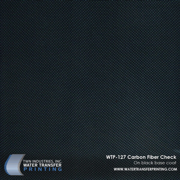 WTP-127 Carbon Fiber Check hydrographic film