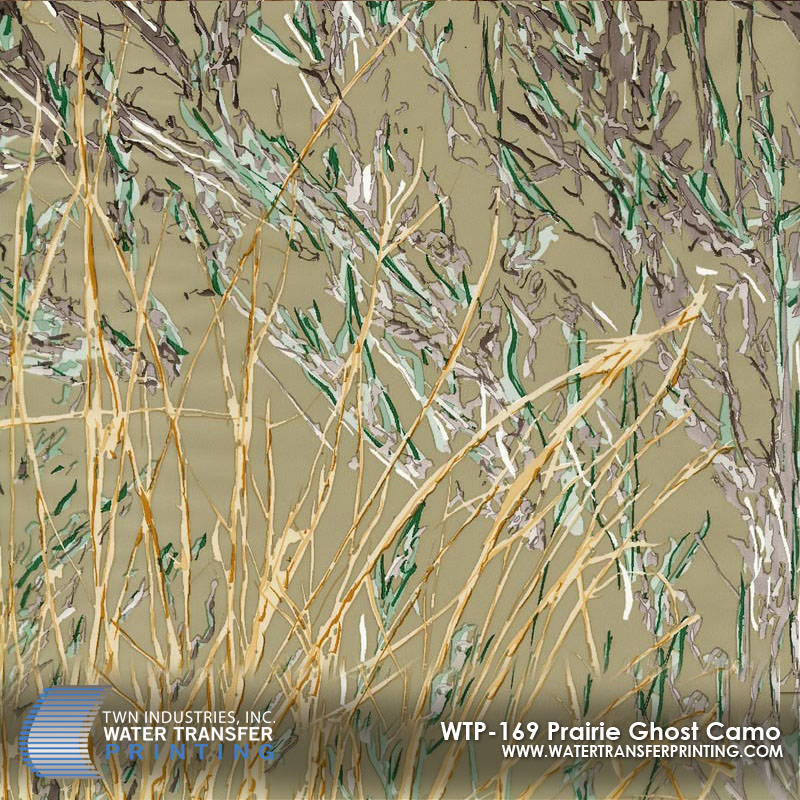 WTP-169 Prairie Ghost Camo hydrographic film