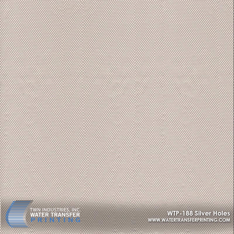 WTP-188 Silver Holes hydrographic film