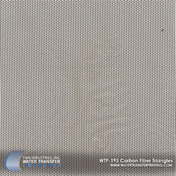 WTP-193 Carbon Fiber Triangles hydrographic film