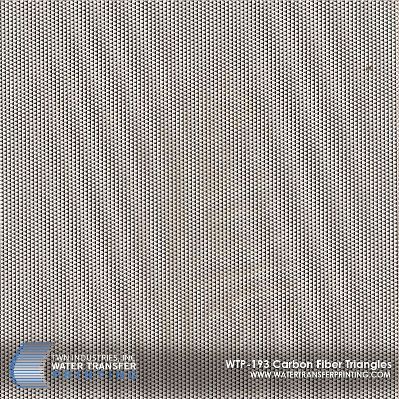 WTP-193 Carbon Fiber Triangles hydrographic film