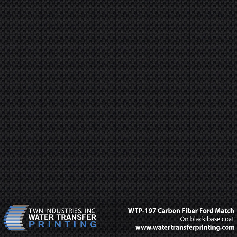 WTP-197 Carbon Fiber Ford Match hydrographic film