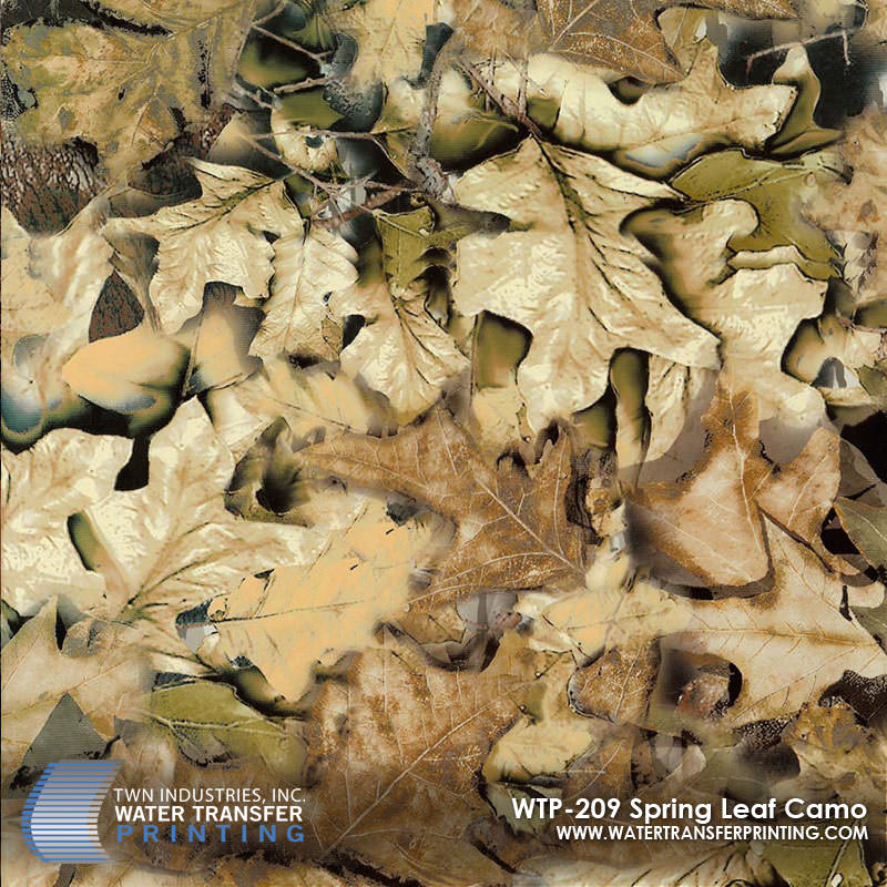 WTP-209 Spring Leaf hydrographic film