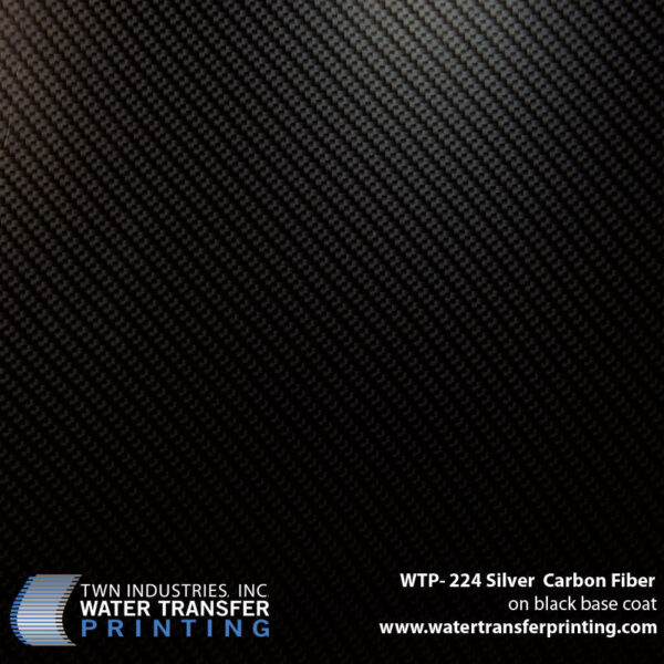 WTP-224 Silver Carbon Fiber hydrographic film