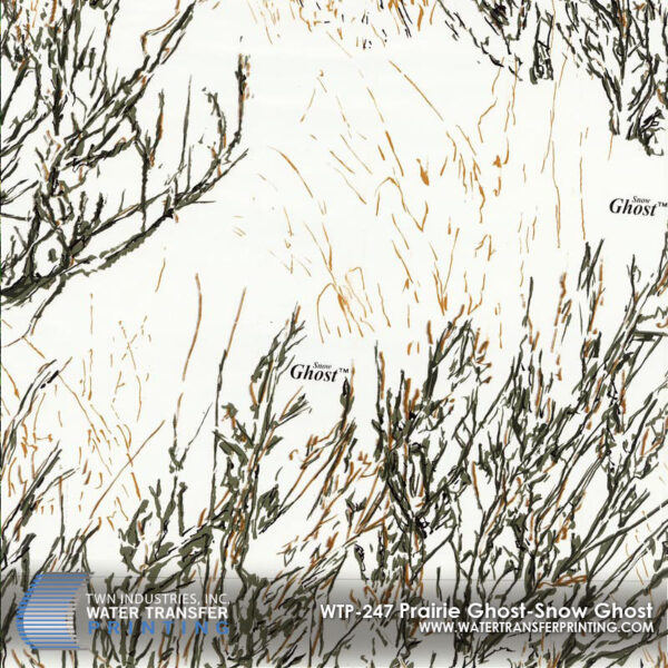 WTP-247 Prairie Ghost Snow Ghost hydrographic film