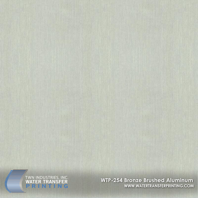 WTP-254 Bronze Brushed Aluminum hydrographic film