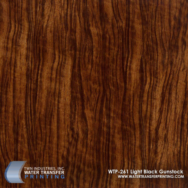 WTP-261 Light Black Gunstock hydrographic film