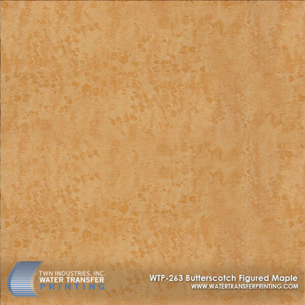 WTP-263 Butterscotch Figured Maple hydrographic film