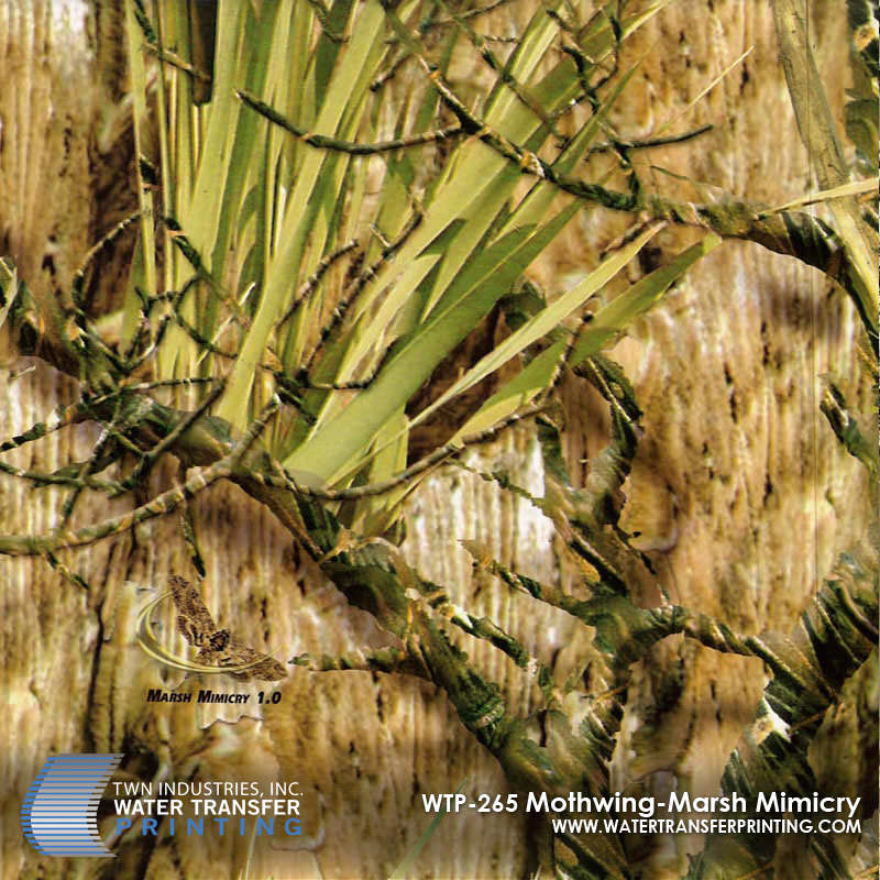 WTP-265 Mothwing Marsh Mimicry hydrographic film