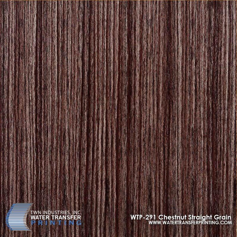 WTP-291 Chestnut Straight Grain hydrographic film