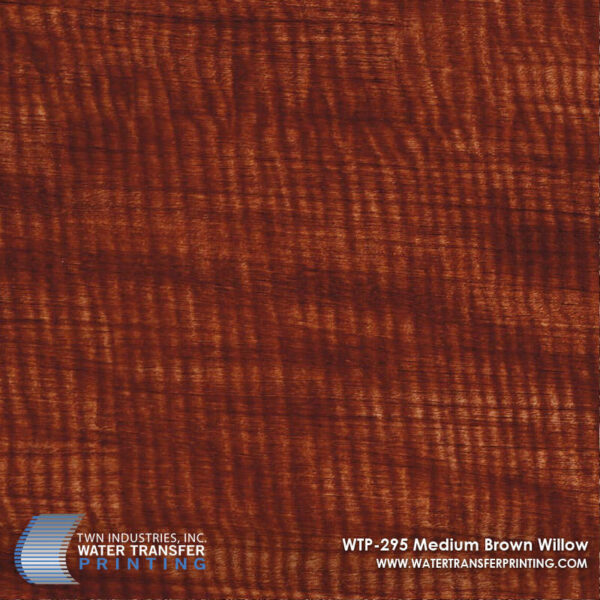 WTP-295 Medium Brown Willow hydrographic film