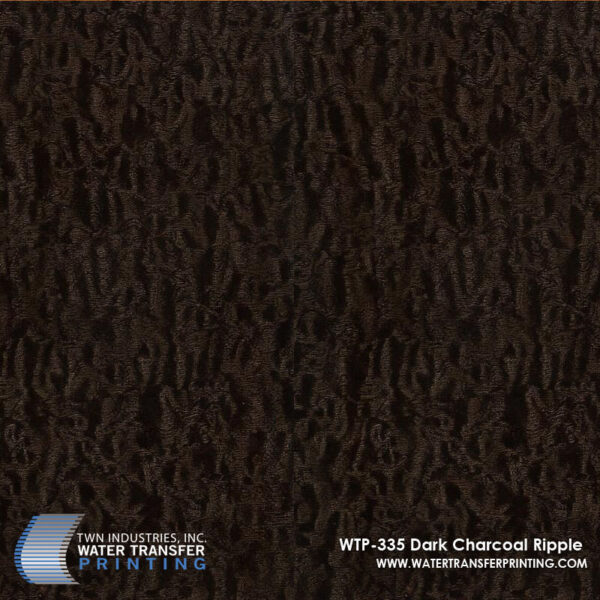 WTP-335 Dark Charcoal Ripple hydrographic film