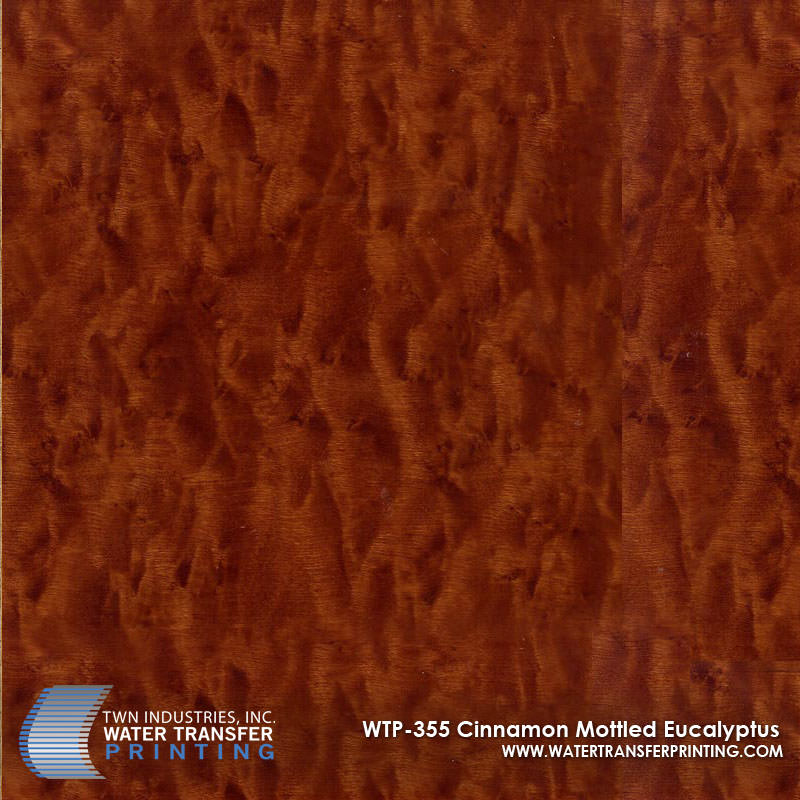 WTP-355 Cinnamon Mottled Eucalyptus hydrographic film