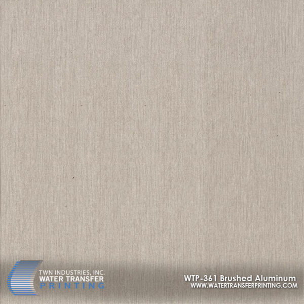WTP-361 Brushed Aluminum hydrographic film