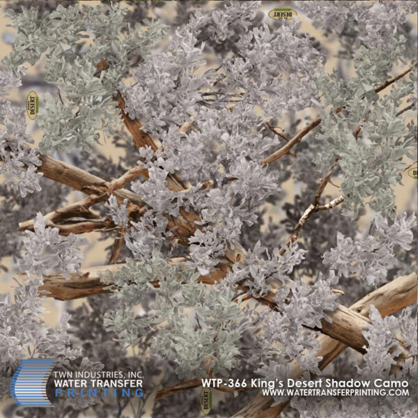 WTP-366 Kings Desert Shadow Camo hydrographic film