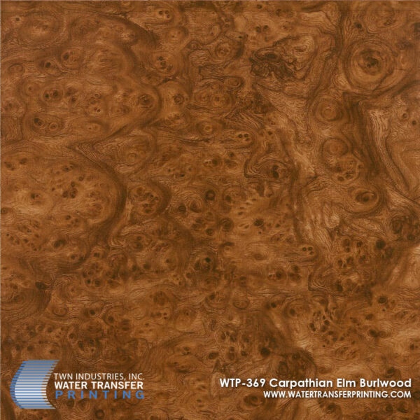 WTP-369 Carpathian Elm Burlwood hydrographic film
