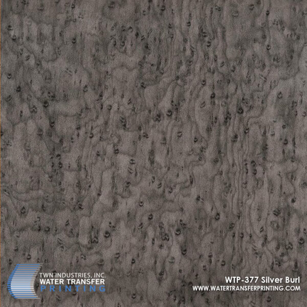 WTP-377 Silver Burl hydrographic film