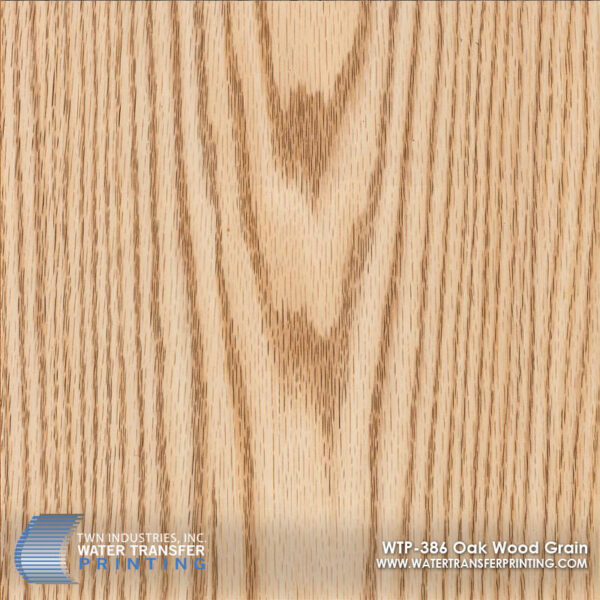 WTP-386 Oak Wood Grain hydrographic film