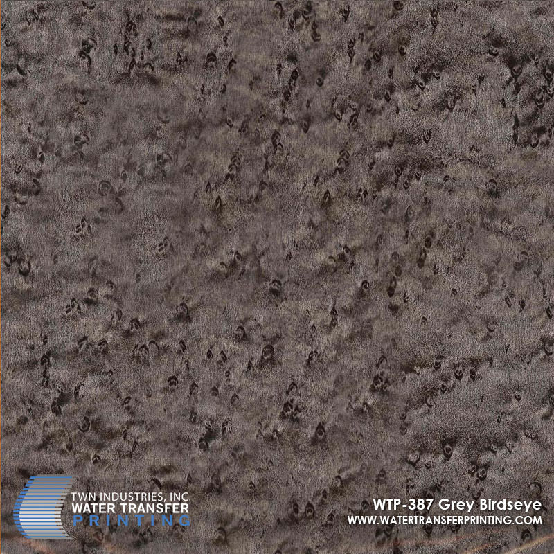WTP-387 Grey Birdseye hydrographic film