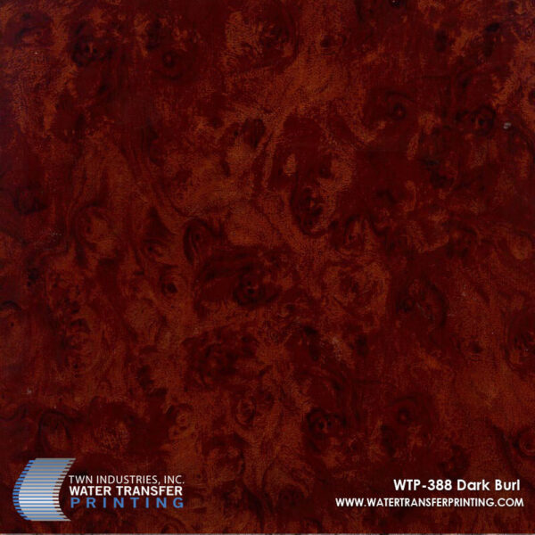 WTP-388 Dark Burl hydrographic film