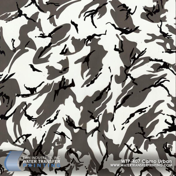 WTP-407 Camo Urban hydrographic film