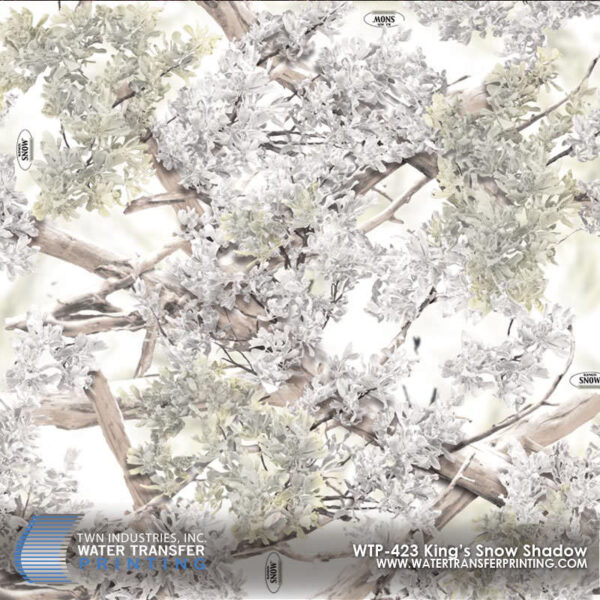 WTP-423 Kings Snow Shadow hydrographic film