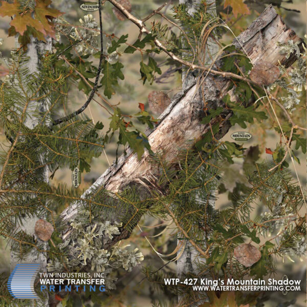 WTP-427 Kings Mountain Shadow hydrographic film