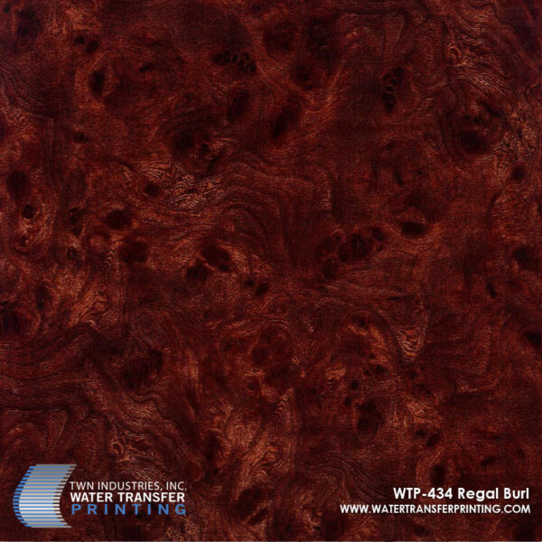 WTP-434 Regal Burl hydrographic film