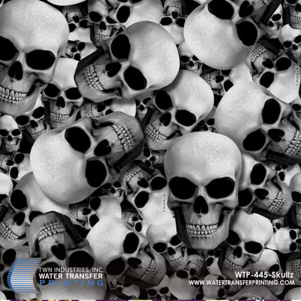 WTP-445 Skullz hydrographic film